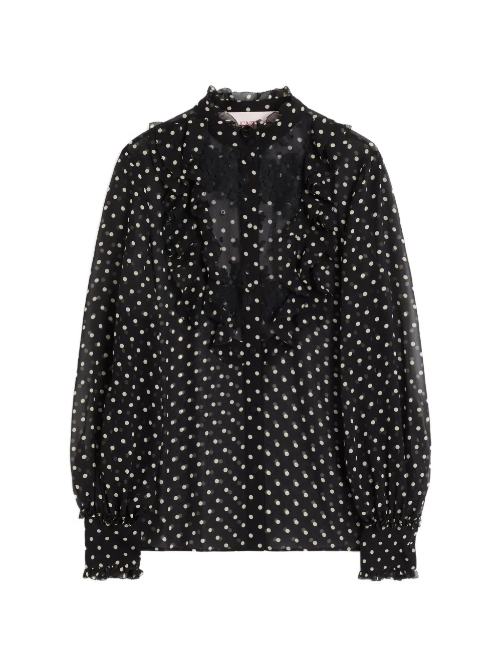 Valentino Garavani polka dot-print shirt - Nero