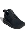 adidas Kids Lite Racer Adapt 7.0 ""Core Black Grey"" sneakers