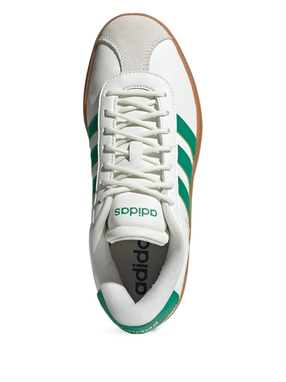 adidas VL Court Bold "Core White Court Green Gold Metallic" sneakers