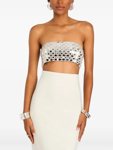 Retrofete Esmerelda embellished strapless dress