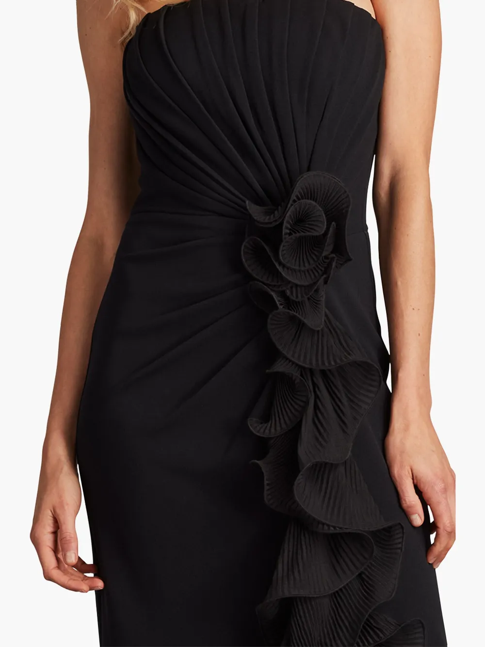Tadashi Shoji Leith avondjurk Zwart