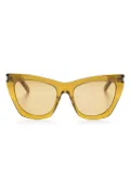 Saint Laurent Eyewear New Wave 214 Kate sunglasses - Green