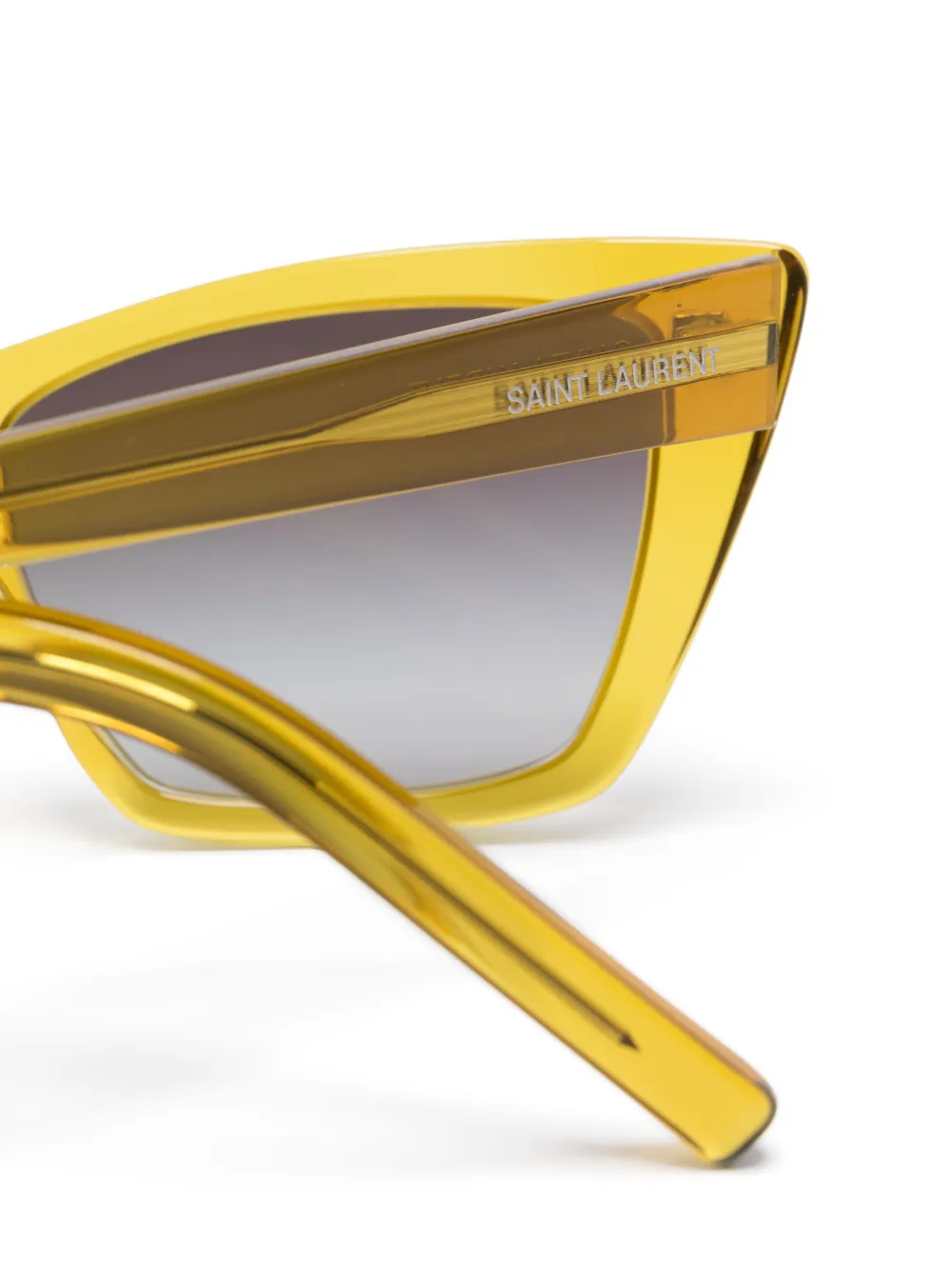 Saint Laurent Eyewear Mica zonnebril Groen