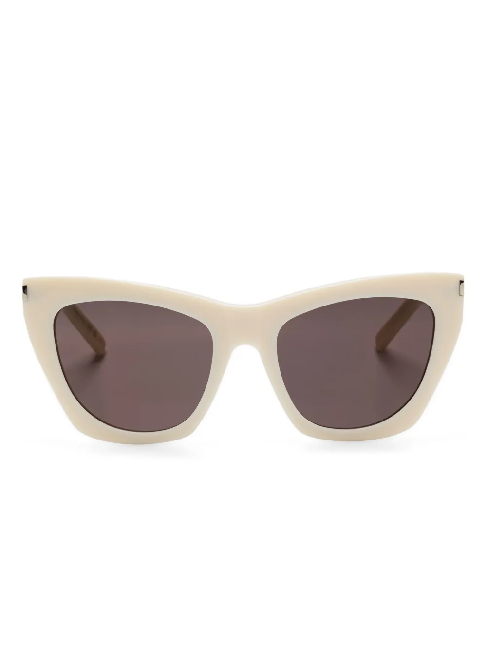 Saint Laurent Eyewear Kate zonnebril Wit