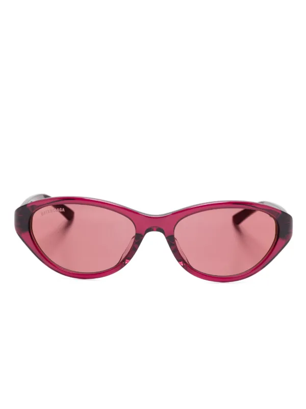 Balenciaga Eyewear キャットアイ サングラス | レッド | FARFETCH JP