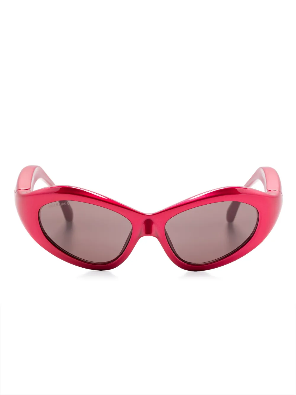 Balenciaga Eyewear Orbit Cat zonnebril Roze