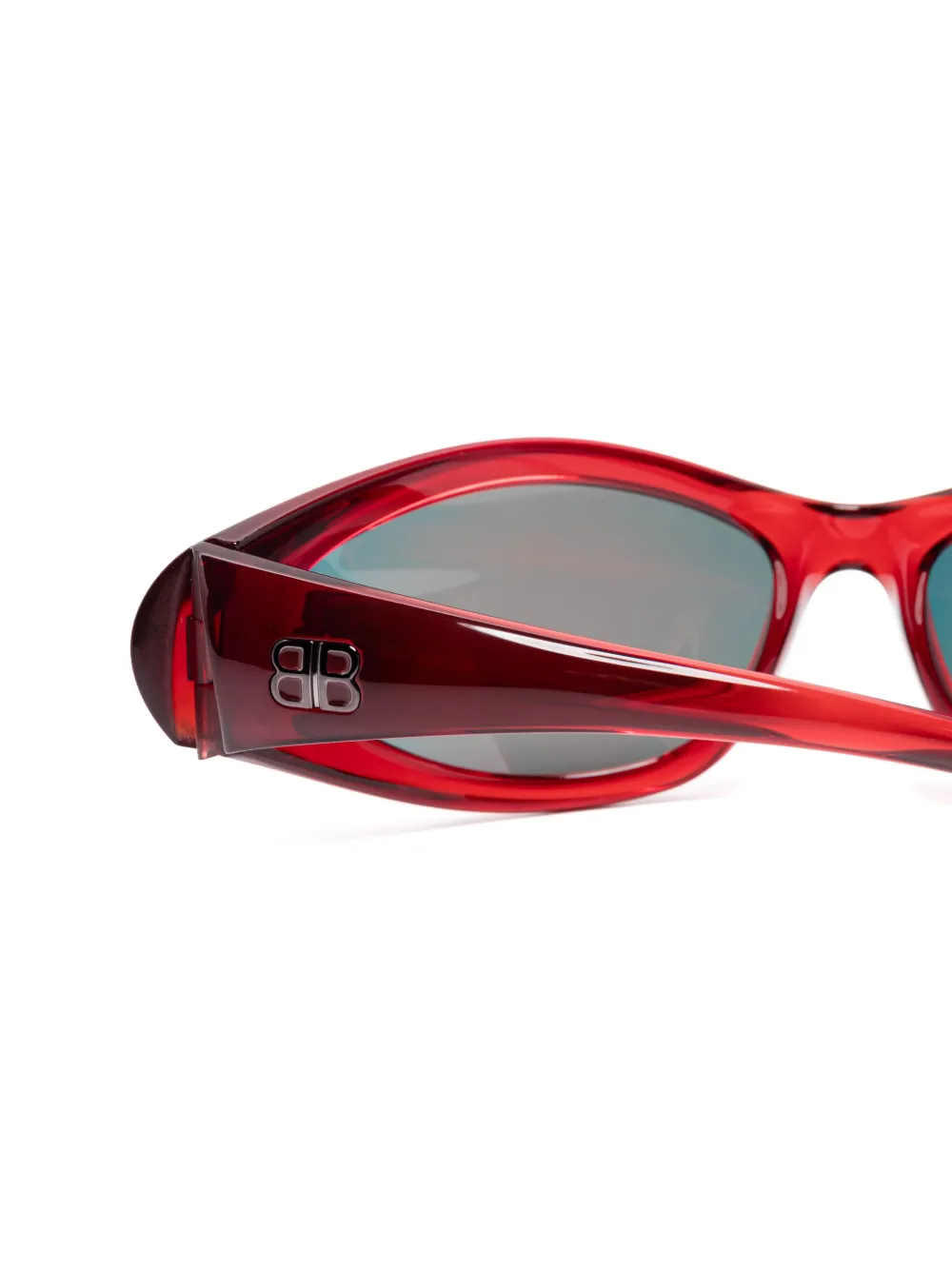 Balenciaga Eyewear Sporty B zonnebril Rood