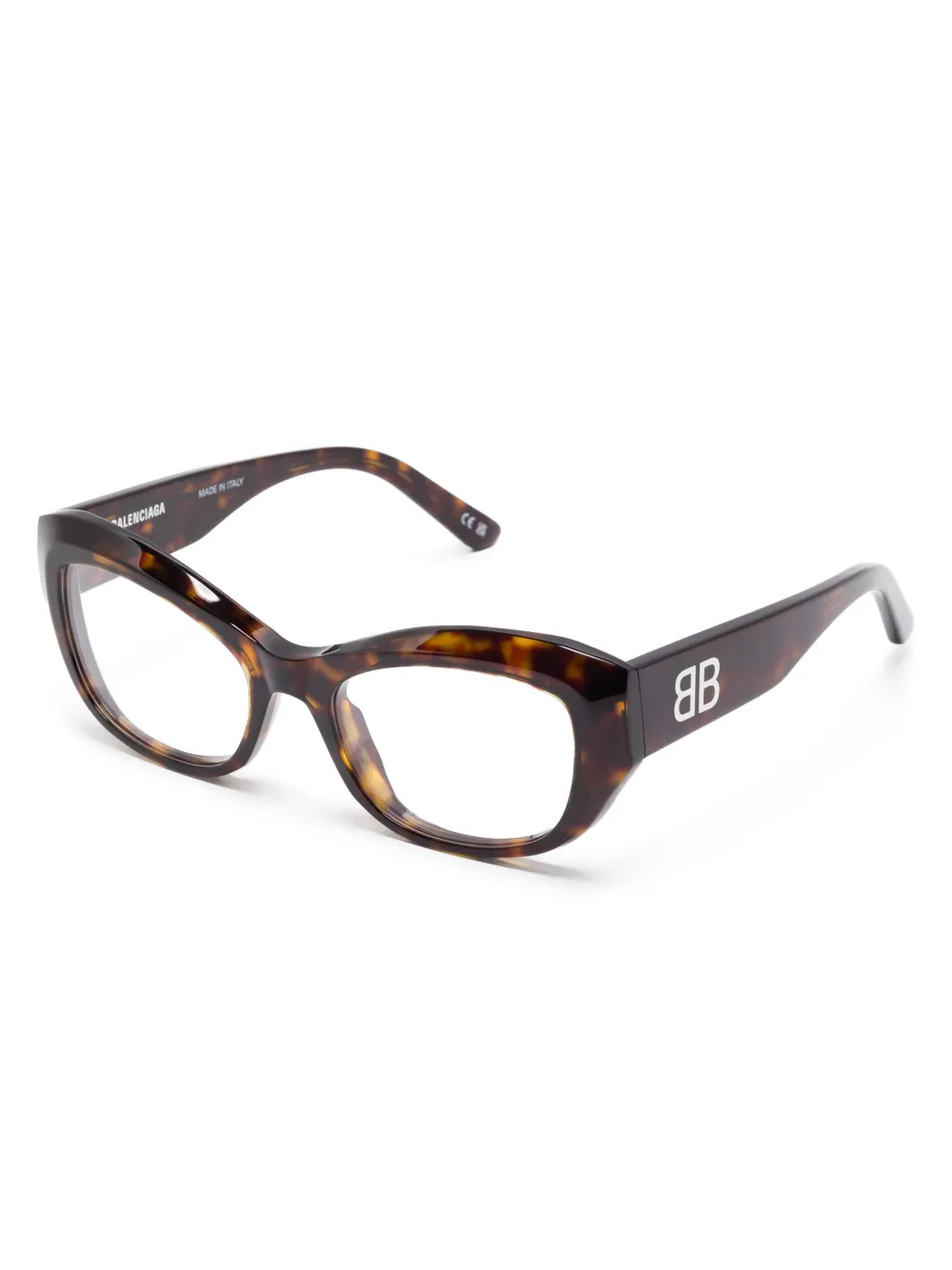 Balenciaga Eyewear 0398O bril Bruin
