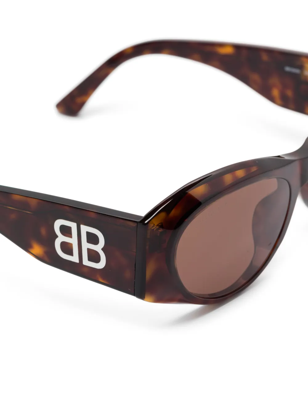 Balenciaga Eyewear 0396 zonnebril Bruin