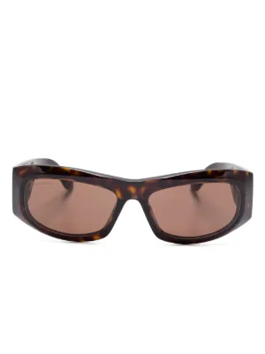 BALENCIAGA ブラウン角型メガネ。ヴィンテージ品。入手困難。 Amazon.com: Balenciaga BB0273SA 002 Sunglasses Women's Havana