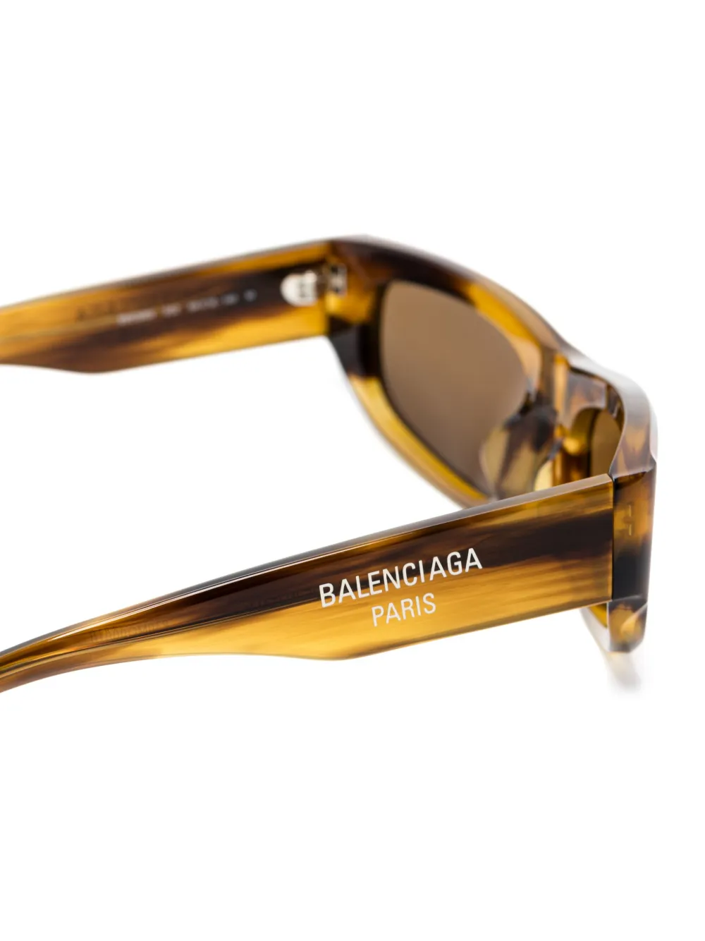 Balenciaga BB0388S zonnebril Bruin
