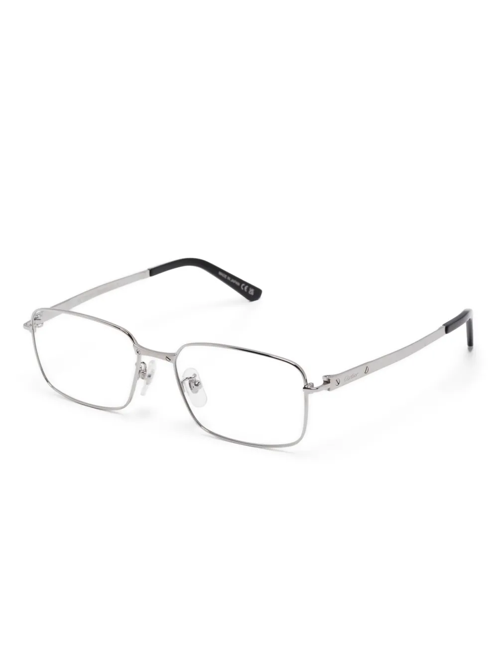 Cartier Eyewear lentes con armazón rectangular | Hombre | Image 2