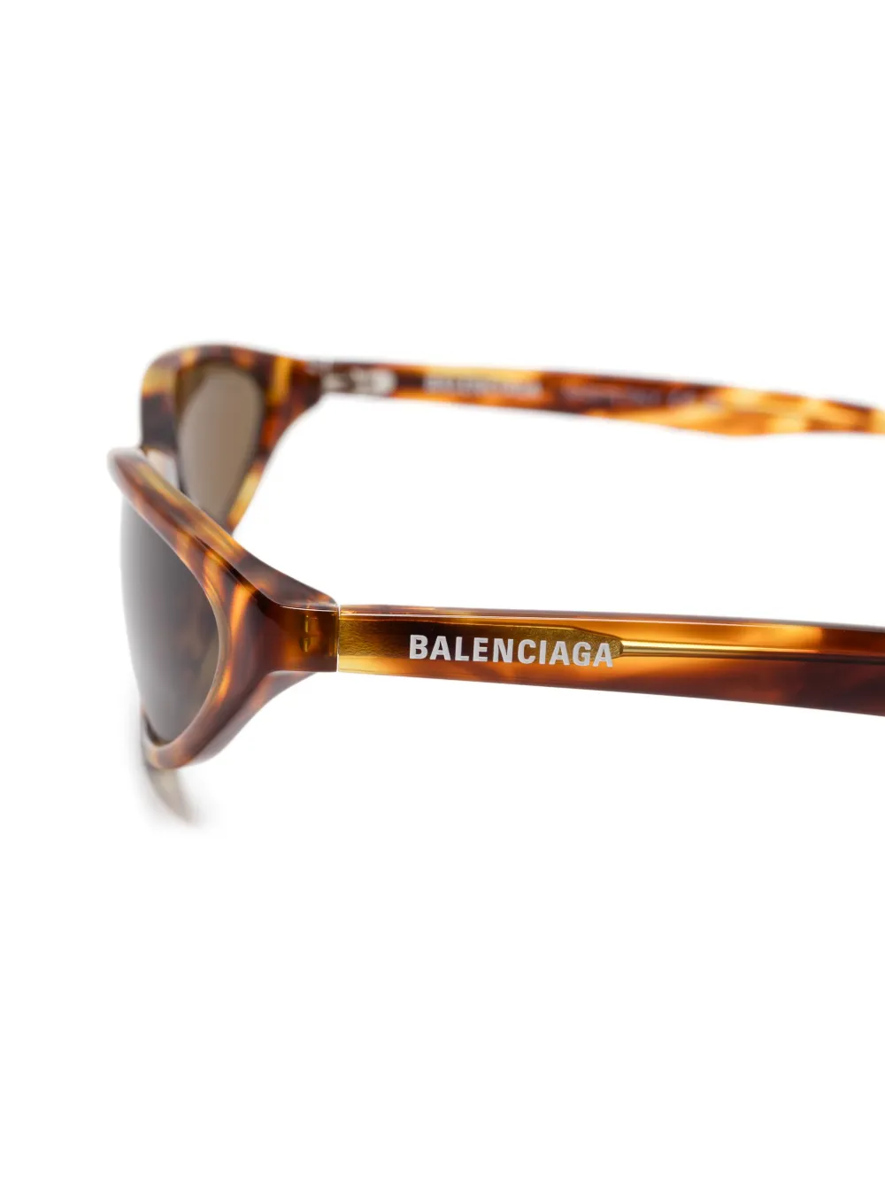 Balenciaga Eyewear 0402 zonnebril Bruin