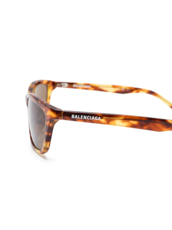 Balenciaga brown wrap around sunglasses Buy Balenciaga Wrap Around Sunglasses  main image 2
