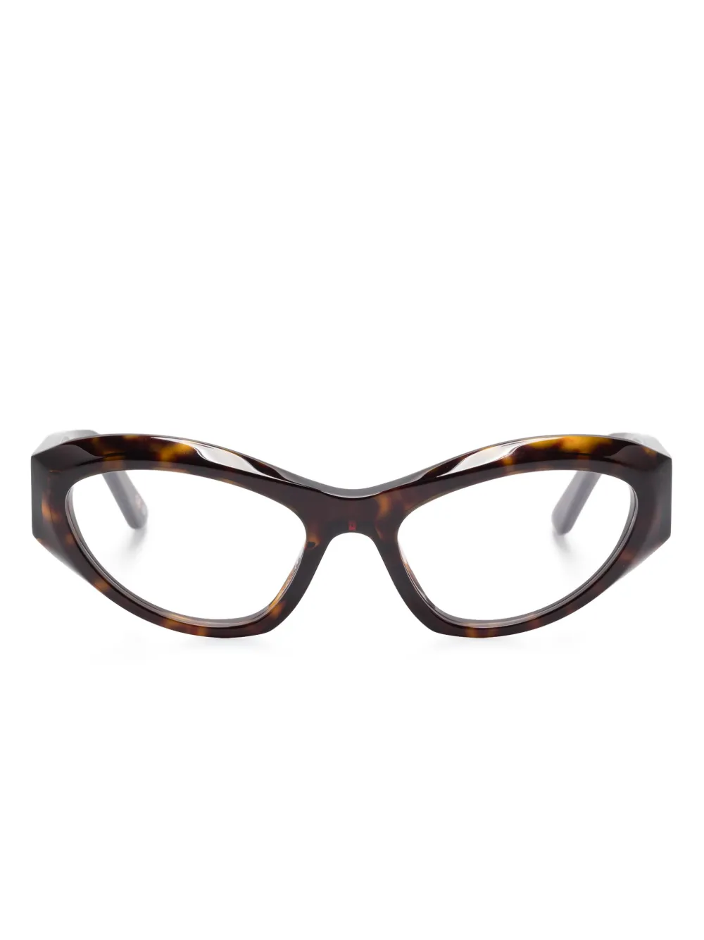 Balenciaga Eyewear Bril met cat-eye montuur Bruin