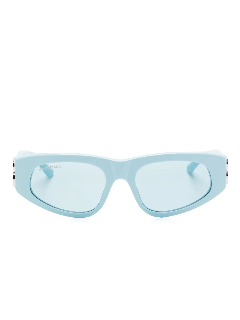 Balenciaga Eyewear 0095 zonnebril Blauw