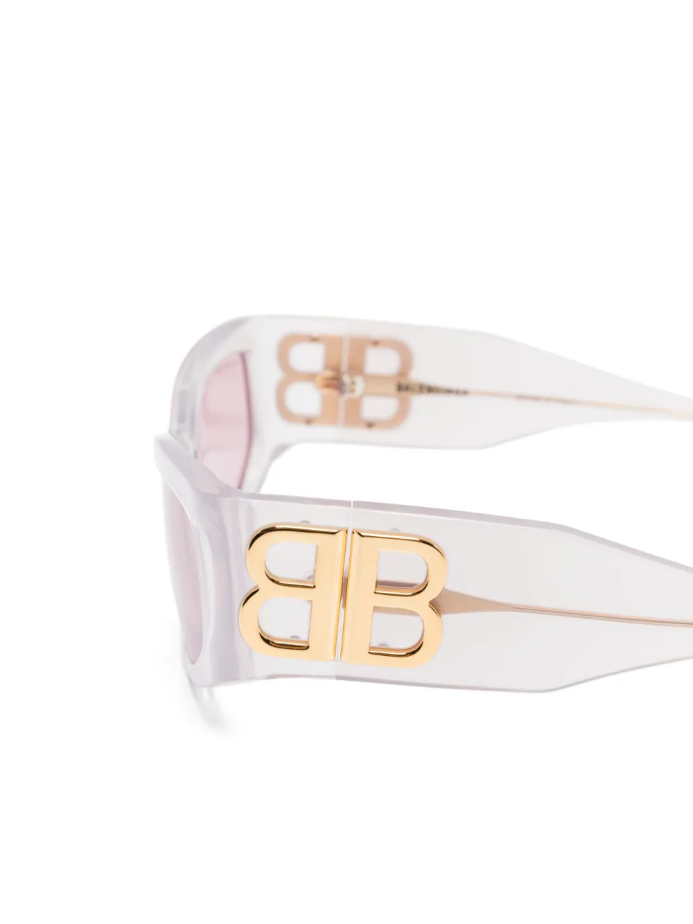 Balenciaga Eyewear Bossy zonnebril Wit