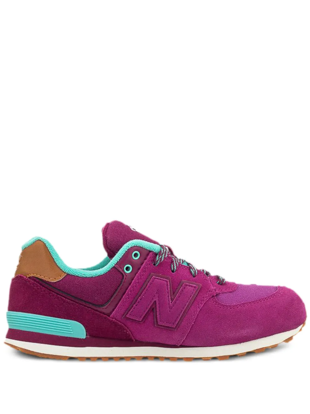 New Balance Kids 574 "Collegiate Pack Purple" trainers Pink