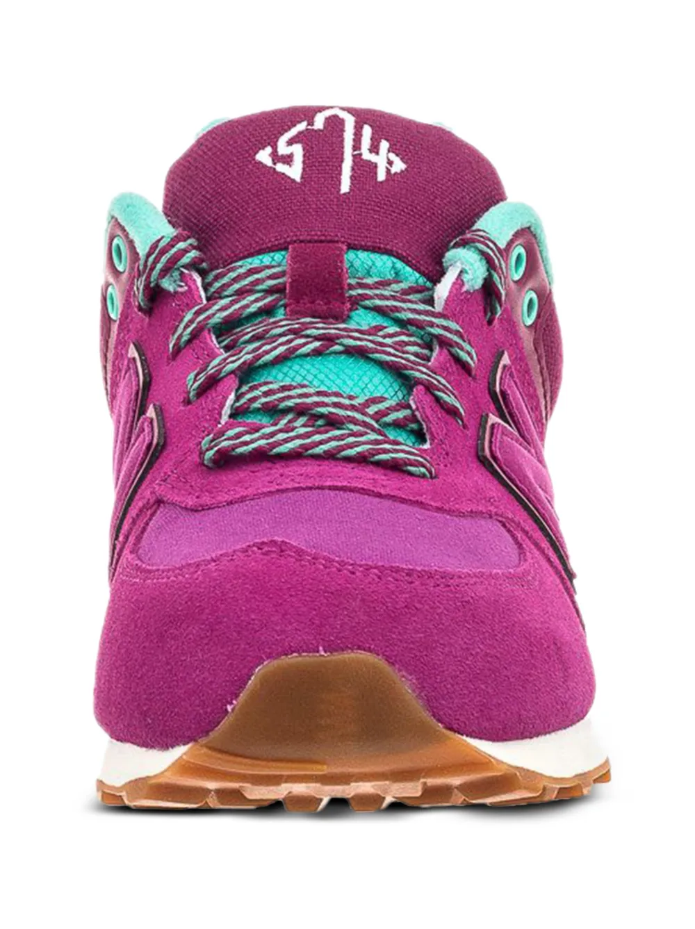 New Balance Kids 574 "Collegiate Pack Purple" trainers Pink