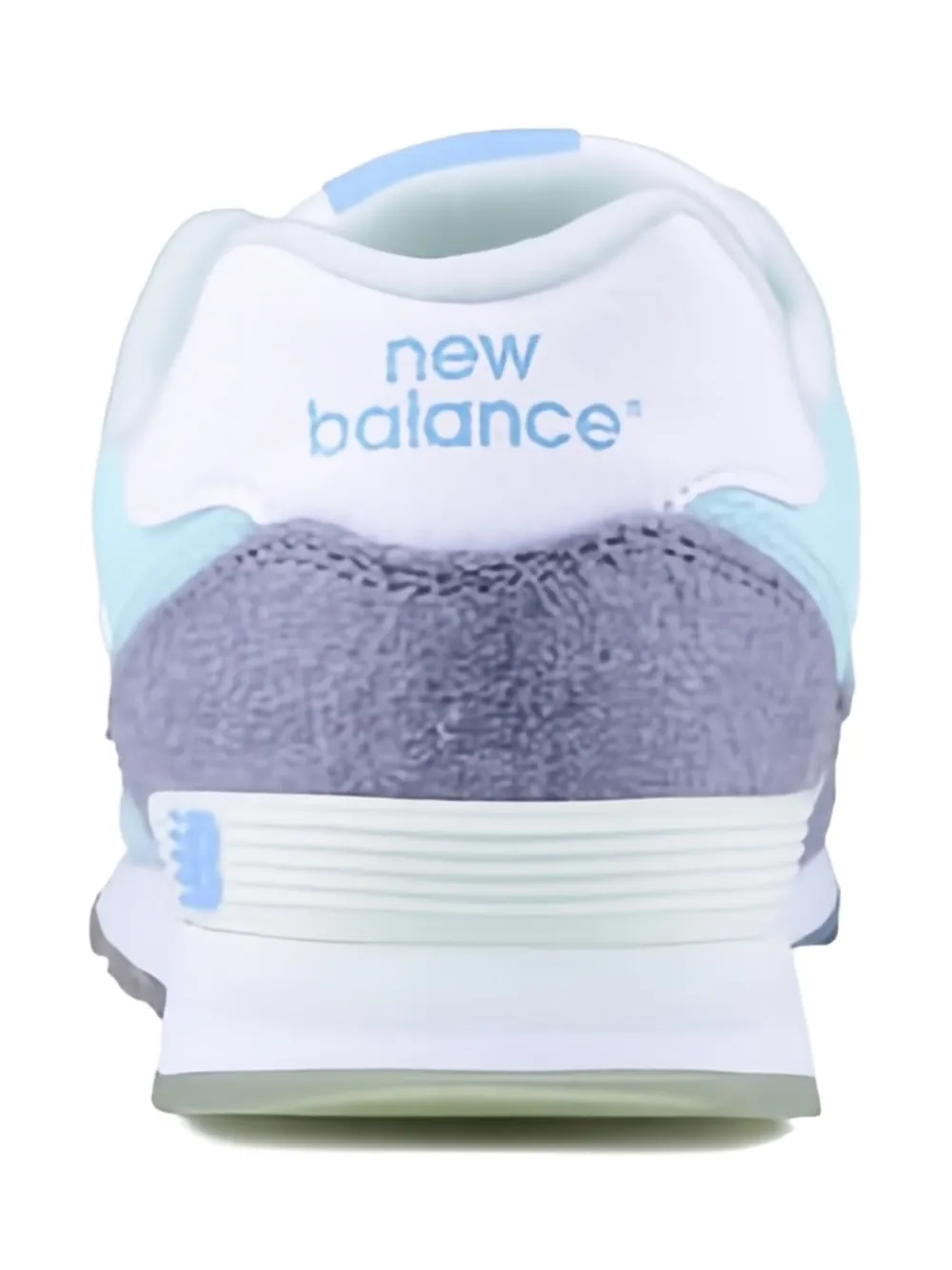 New Balance Kids 574 suede trainers Green