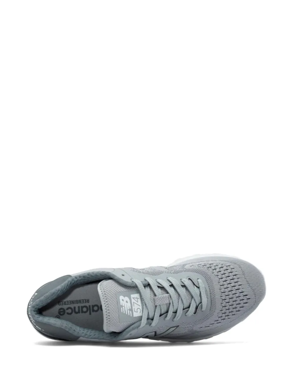 New Balance 574 Perforated Trainers In Gray