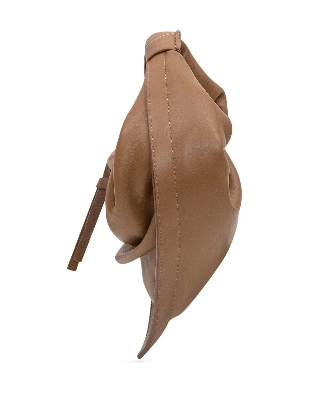 Shop Federico Cina Midi Tortellino Bag In Brown