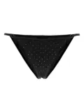 Sundek crystal-embellished bikini bottoms - Black