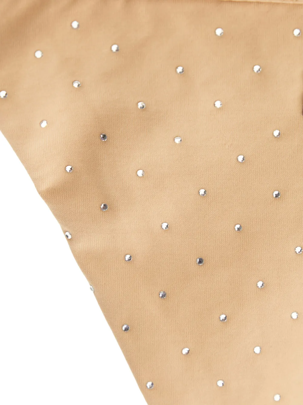 Sundek Crystal-embellished Bikini Bottom In Brown