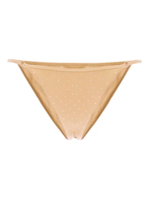 Sundek crystal-embellished bikini bottom
