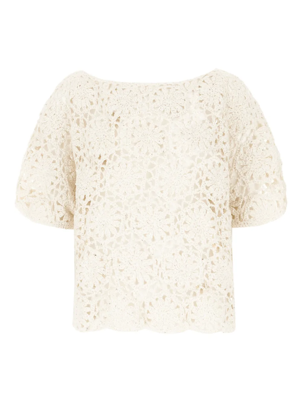 Antonelli crochet-knit top | White | Image 1