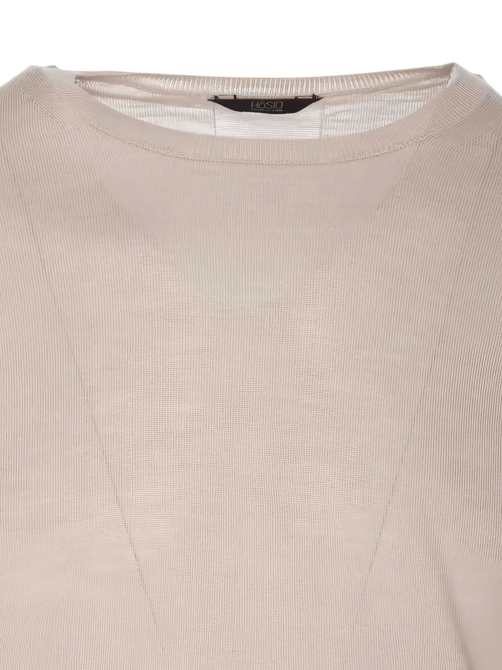 Hōsio Crew-neck Wool Sweater In Neutral