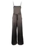 Peserico belted jumpsuit - Brown