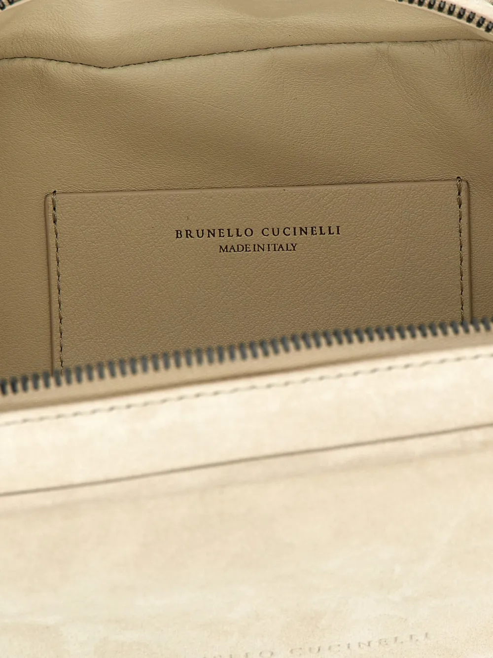 BRUNELLO CUCINELLI SMALL BOSTON EXPLORER TOTE BAG
