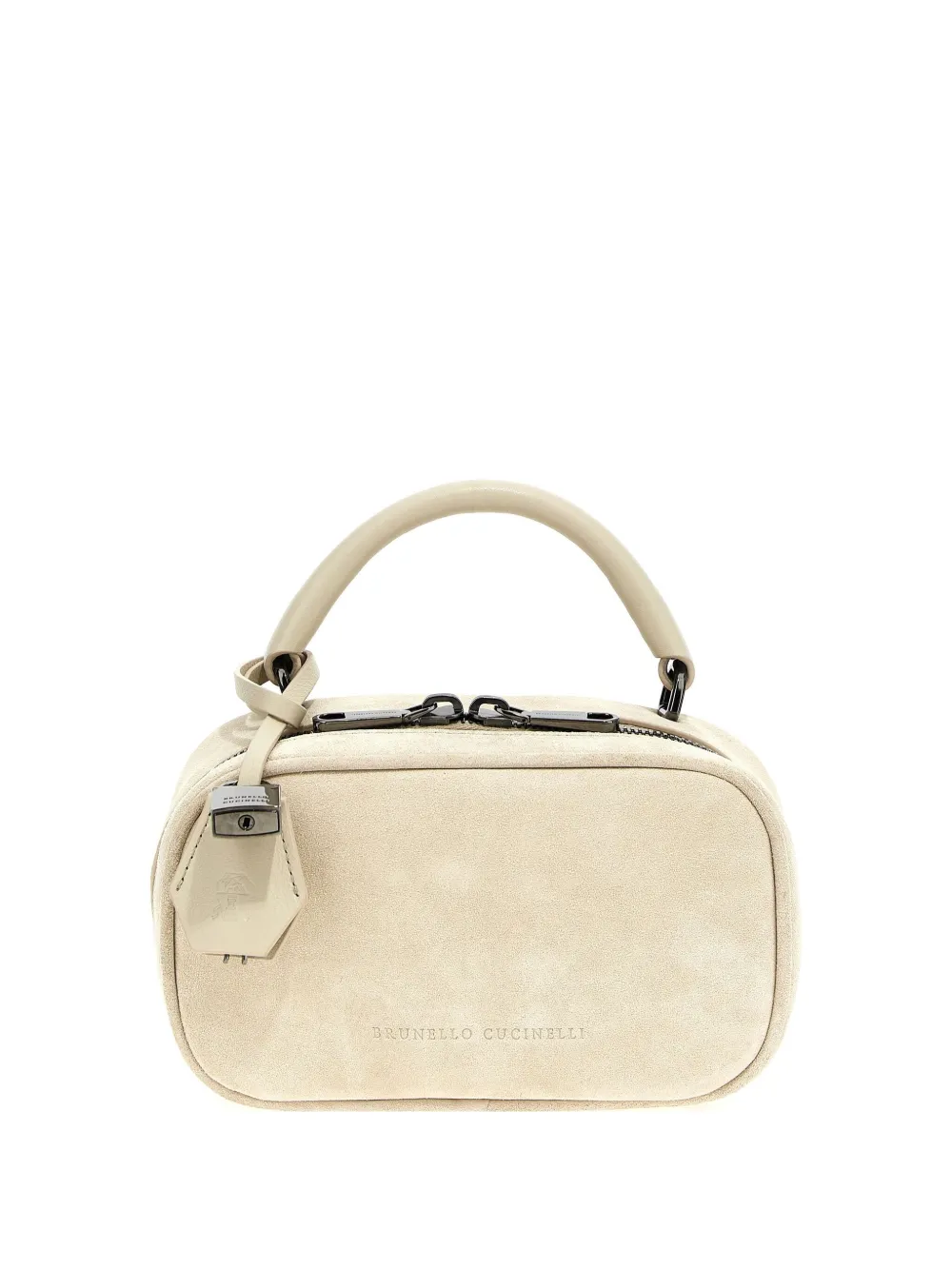 Brunello Cucinelli small Boston Explorer tote bag | Neutrals | Image 1
