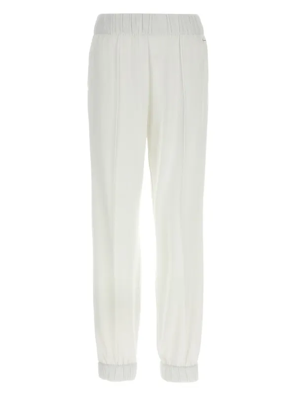 Herno Logo-plaque Track Pants in White