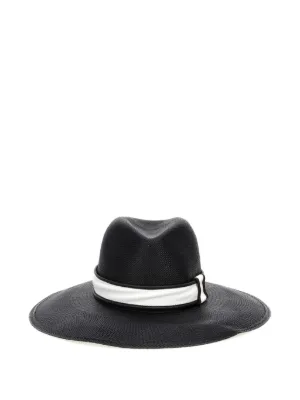 ハット BRUNELLO CUCINELLI Woman Hat Black M32373999 C101 Brunello Cucinelli wide-brimmed Straw Hat | Neutrals | FARFETCH
