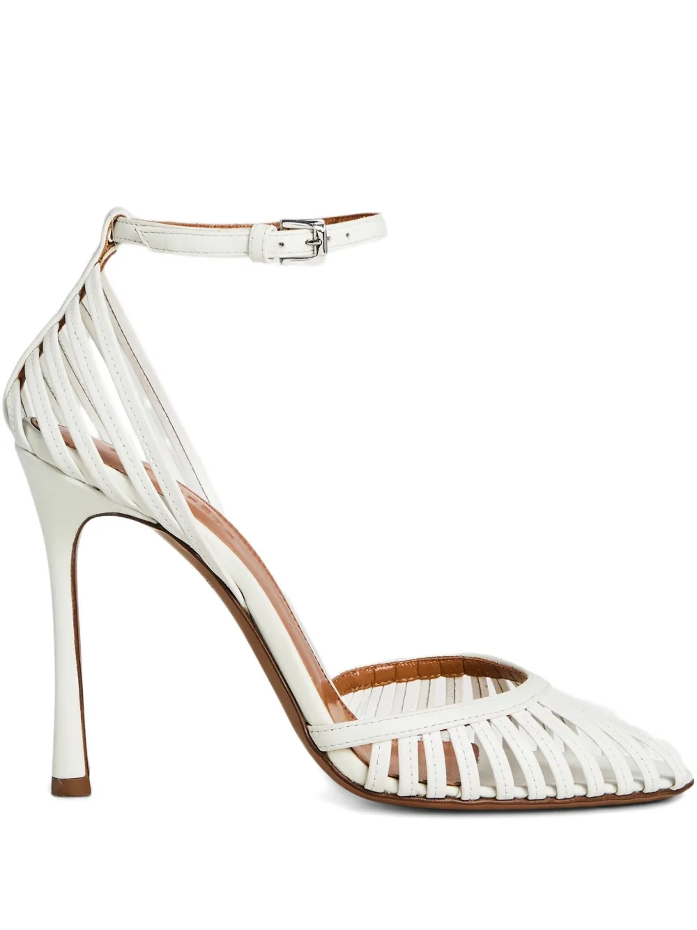 Retrofete 105mm Analu lattice sandals White