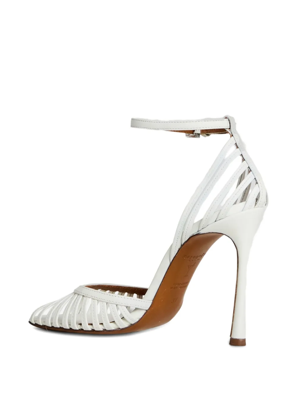 Retrofete 105 mm Analu sandalen Wit