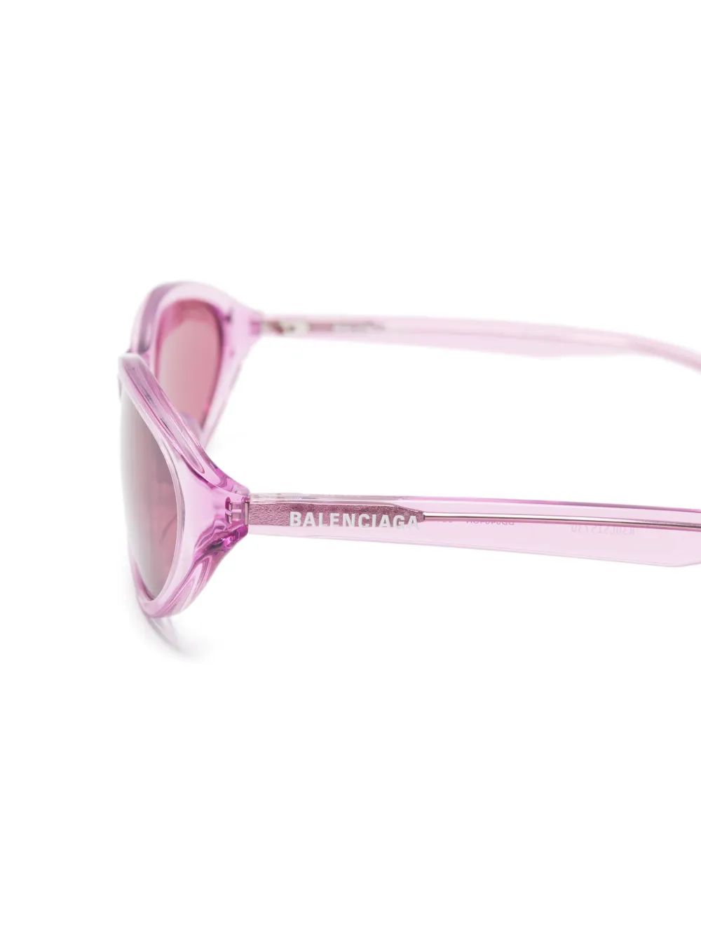 Balenciaga Eyewear Neo zonnebril Paars