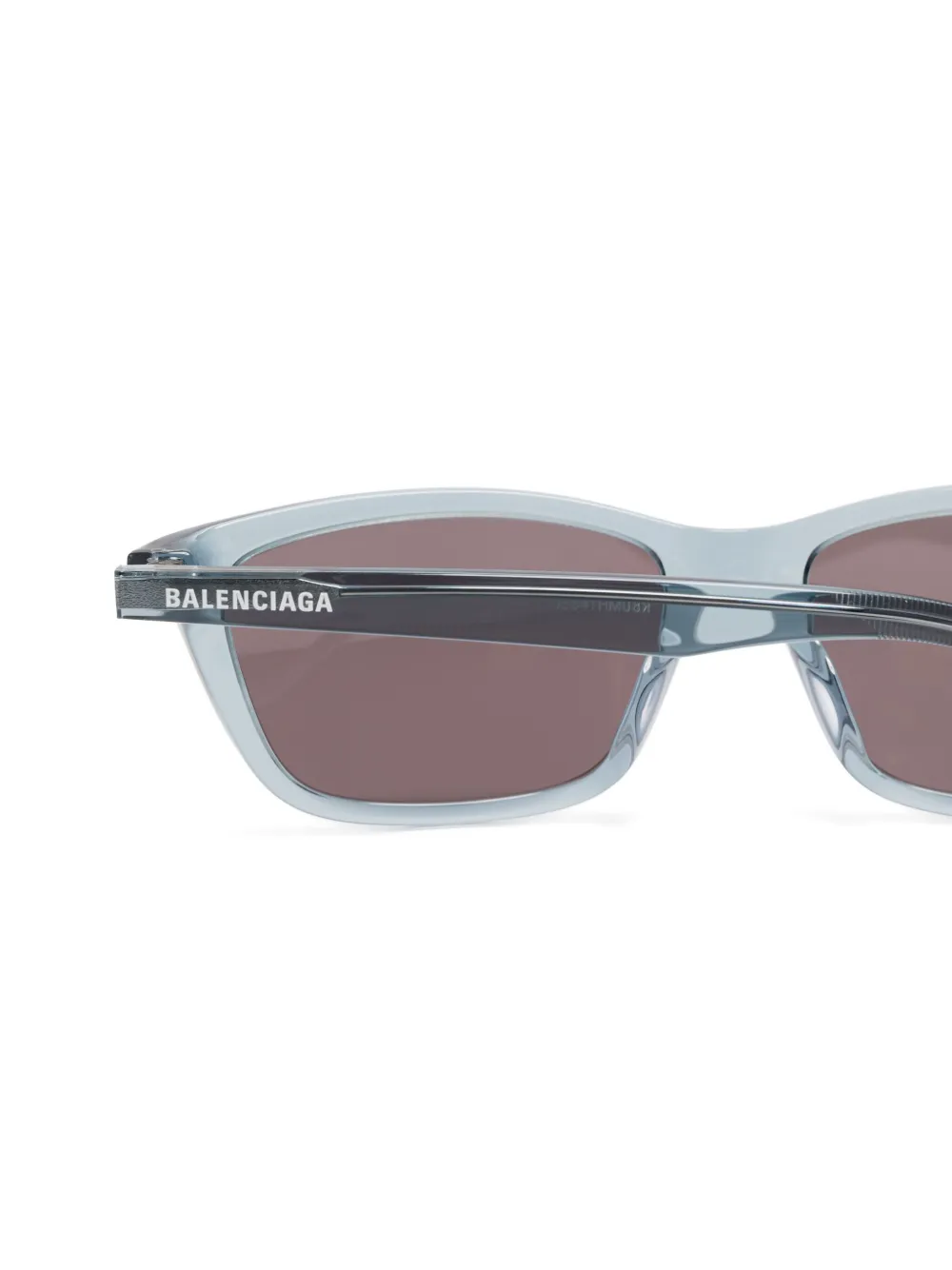 Balenciaga BB0403SK zonnebril Groen