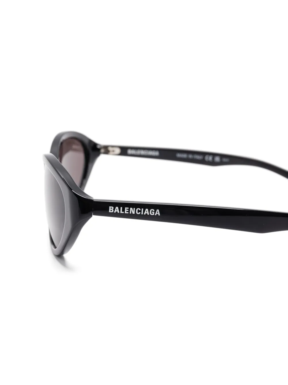 Balenciaga Eyewear Neo zonnebril Zwart