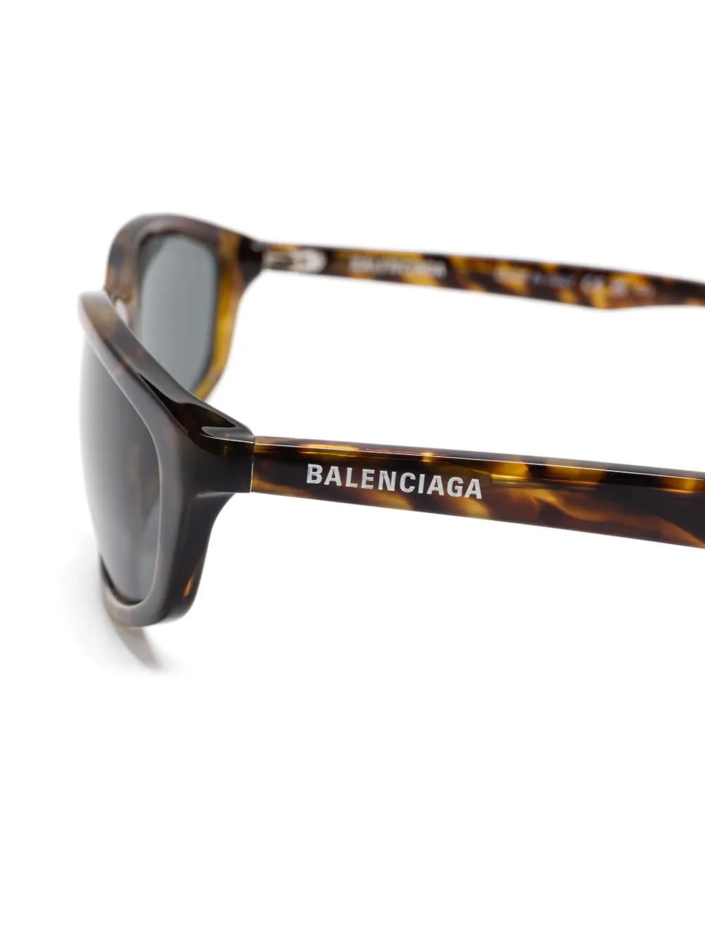 Balenciaga 0401 zonnebril Bruin