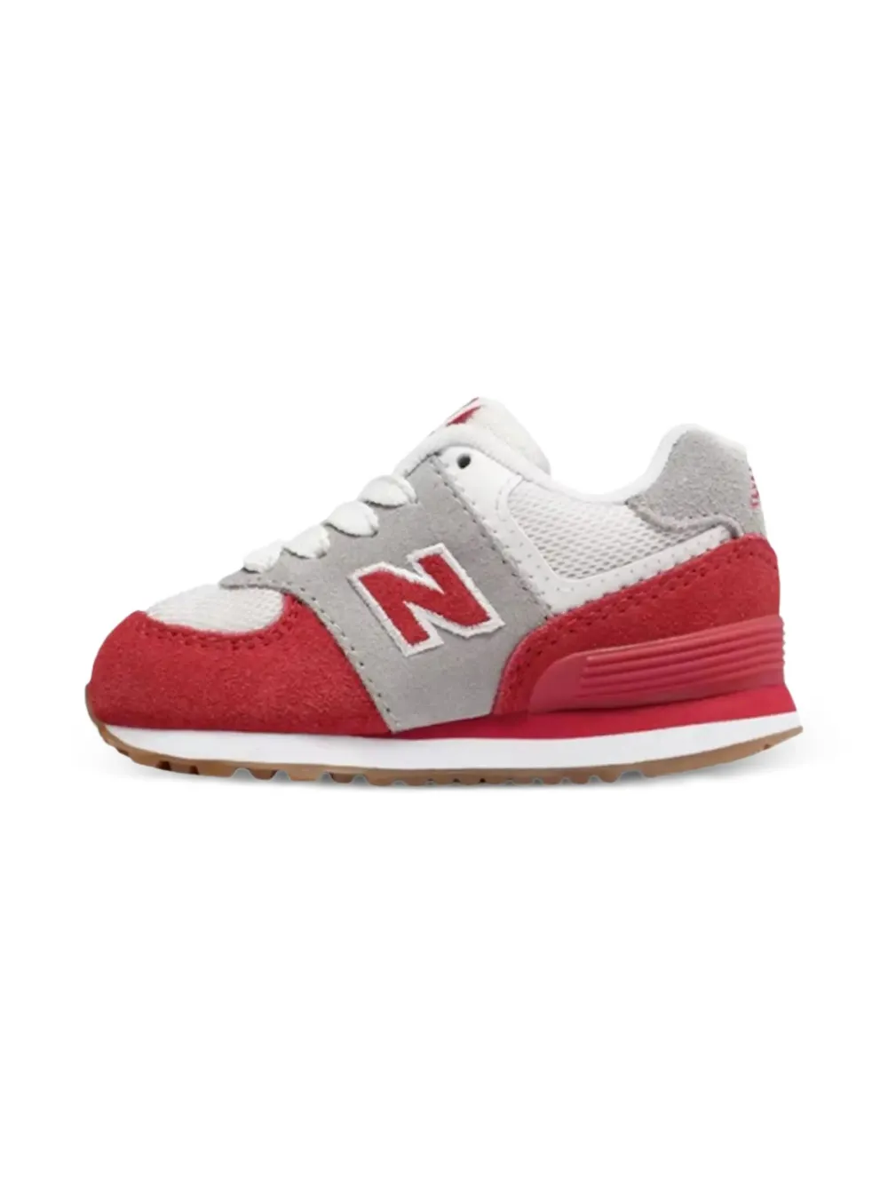 New Balance 574 Classics "Grey Red" sneakers