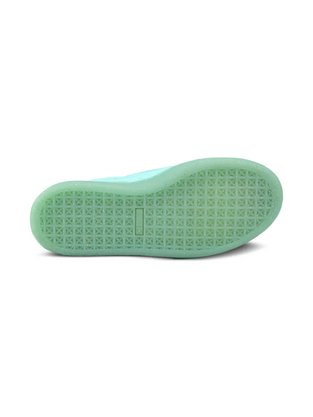 Puma Kids Basket Patent Iced Glit "Blue" sneakers