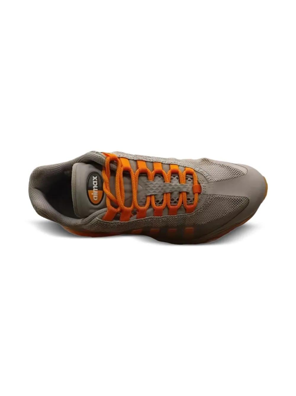 Nike Kids Air Max 95 "Grey Orange Silver" sneakers Grijs