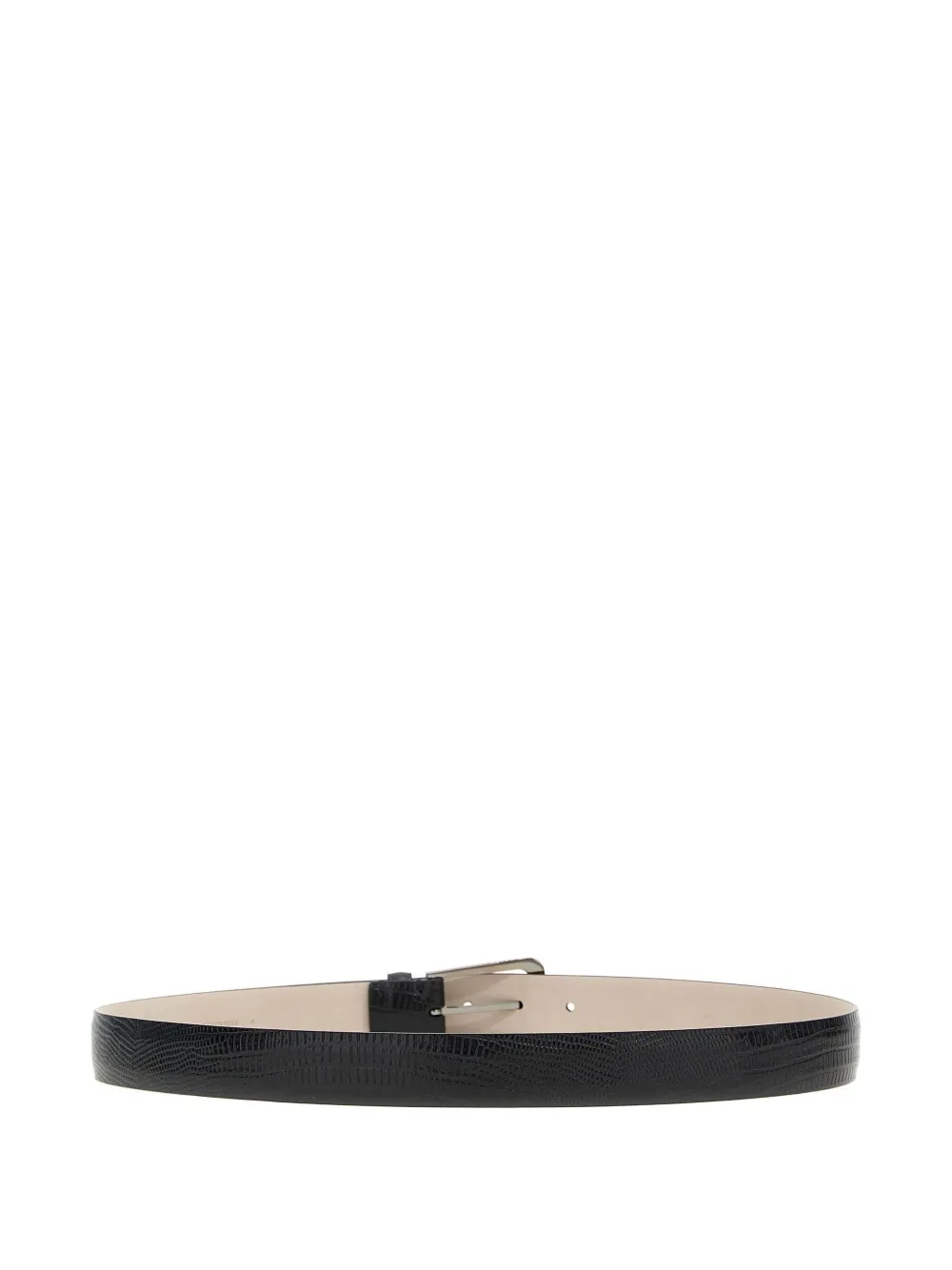 Brunello Cucinelli Riem met textuur Zwart