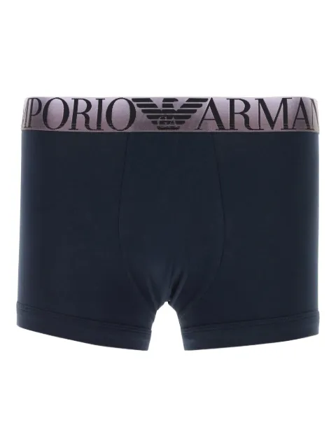 Emporio Armani bóxer de algodón con detalle del logo