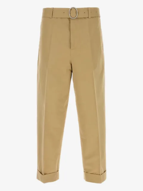 Jil Sander belted chinos