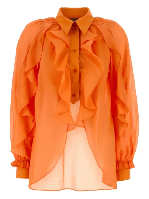 Alberta Ferretti camisa de algodón