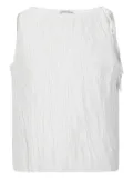 Stefano Mortari pleated top - White
